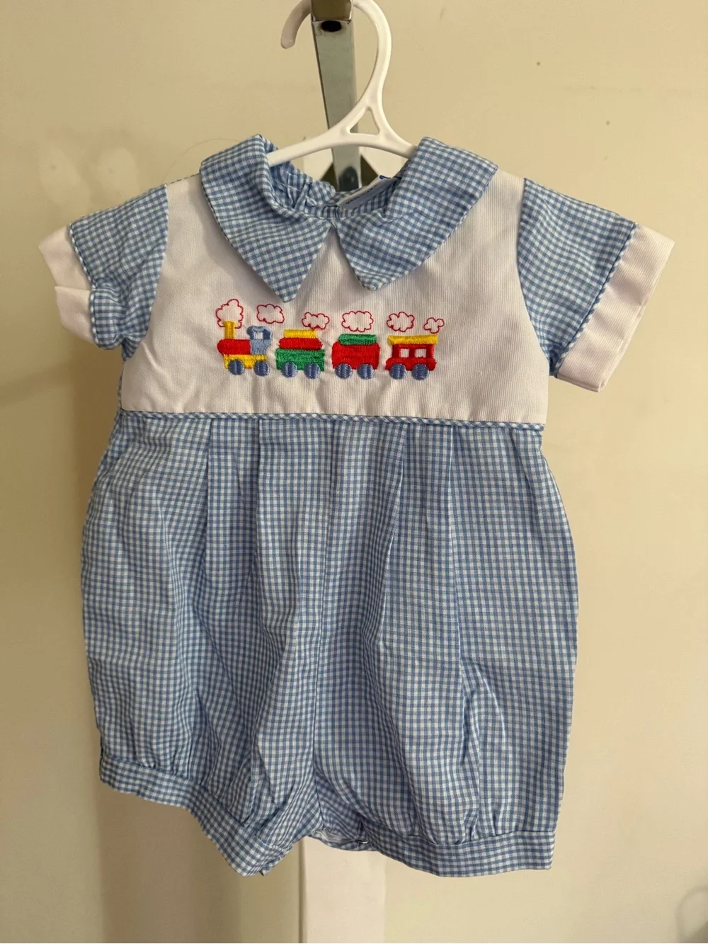 Vintage Alexis Train Romper